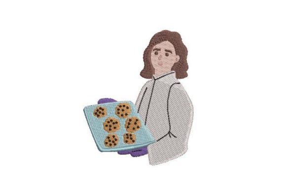 Baker Holding a Tray of Cookies: A Designer’s Review