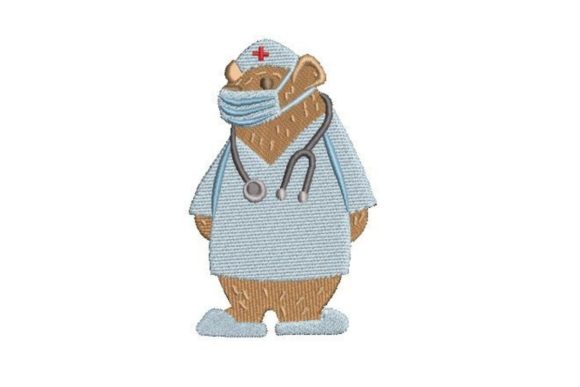Bear Nurse: A Seasonal Embroidery Review for Sellers