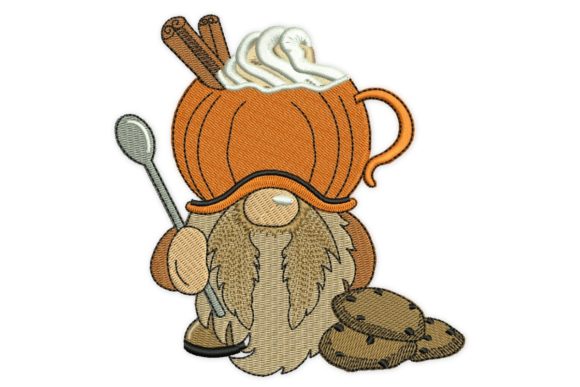 Pumpkin Spice Gnome: A Cozy Embroidery Review