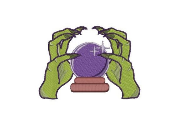 Review: Witch Hands Holding Crystal Ball Design