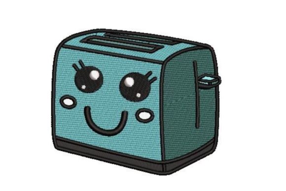 Smiling Toaster: A Cozy Kitchen Embroidery Review