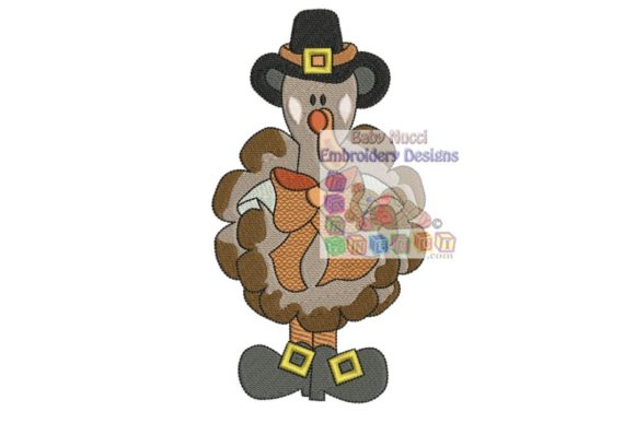 Turkey Pilgrim: A Festive Embroidery Review